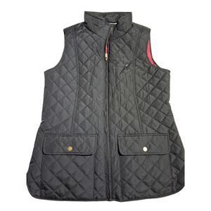 Tommy Hilfiger Diamond Quilted Women's size Medium Gorpcore Outwear Preppy Vest